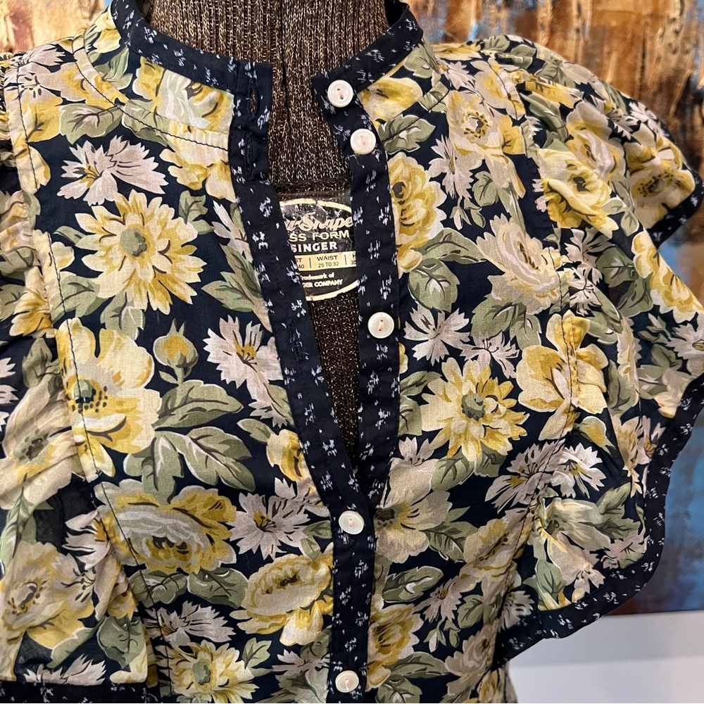 Rebecca Taylor La Vie Serena Fleur Ruffle Top